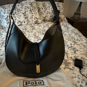 Polo ID Large Black New Tags Attached
